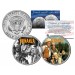 BONANZA - TV SHOW - Colorized JFK Half Dollar U.S. 2-Coin Set