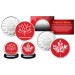 CANADA 150 ANNIVERSARY RCM Royal Canadian Mint Medallions 2-Coin Set - Exclusive Canada Red Logos