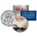 American Civil War - BATTLE OF MOBILE BAY - JFK Kennedy Half Dollar U.S. Colorized Coin