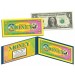THE COLOR OF MONEY * FULL COLOR BACK * $1 Bill U.S. Genuine Legal Tender - LIMITED to 10
