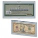 1-DELUXE CURRENCY SLAB Case Modern Banknote Money Holder for Banknotes Money US Dollar Bills - Long Term Storage