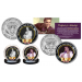 ELVIS PRESLEY First Concert & Last Concert Colorized JFK Half Dollar Genuine Legal Tender U.S. 2-Coin Set