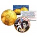 1976 ELVIS PRESLEY in Concert 24K Gold Plated IKE Dollar - Each Coin Serial Numbered of 376 - Officially Licensed