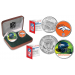 DENVER BRONCOS - NFL 2-COIN SET State Quarter & JFK Half Dollar in Exclusive Football Pigskin Display Box OFFICIALLY LICENSED