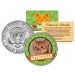ABBYSSINIAN Cat JFK Kennedy Half Dollar U.S. Colorized Coin