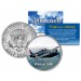 WILDCAT F4F - Airplane Series - JFK Kennedy Half Dollar U.S. Colorized Coin
