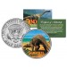 SAUROPELTA Collectible Dinosaur JFK Kennedy Half Dollar U.S. Colorized Coin 