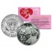 I Love Lucy - Hawaiian Vacation - JFK Kennedy Half Dollar US Coin - Lucille Ball - Officially Licensed