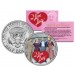 I Love Lucy - Cast - JFK Kennedy Half Dollar US Coin - Lucille Ball - Officially Licensed