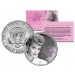 Lucille Ball - I Love Lucy Portrait - JFK Kennedy Half Dollar US Coin - Officially Licensed