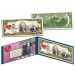 I LOVE LUCY Legal Tender U.S. Colorized $2 Bill - OFFICIALLY LICENSED - Lucille Ball