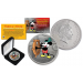 2017 New Zealand Mint Niue 1 oz Pure Silver Colorized Mickey Mouse Disney Steamboat Willie BU Coin (Limited 500)