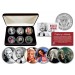 MARILYN MONROE - GLAMOROUS PORTRAITS - Colorized JFK Kennedy Half Dollar 6-Coin Set with Display Box - Officially Licensed