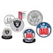 Best Dad - OAKLAND RAIDERS 2-Coin Set U.S. Quarter & JFK Half Dollar - NFL Officially Licensed