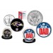 Best Dad - BALTIMORE RAVENS 2-Coin Set U.S. Quarter & JFK Half Dollar - NFL Officially Licensed