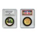TAMPA BAY BUCCANEERS #1 DAD Licensed NFL 24KT Gold Clad JFK Half Dollar Coin in Special *Best Dad* Sealed Graded Holder 