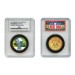 INDIANAPOLIS COLTS #1 DAD Licensed NFL 24KT Gold Clad JFK Half Dollar Coin in Special *Best Dad* Sealed Graded Holder 