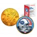TENNESSEE TITANS NFL 24K Gold Plated IKE Dollar US Colorized Coin - Officially Licensed