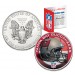 TAMPA BAY BUCS 1 Oz American Silver Eagle $1 US Coin Colorized - NFL LICENSED