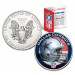 DALLAS COWBOYS 1 Oz American Silver Eagle $1 US Coin Colorized - NFL LICENSED