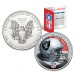 OAKLAND RAIDERS 1 Oz American Silver Eagle $1 US Coin Colorized - NFL LICENSED