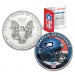 SEATTLE SEAHAWKS 1 Oz American Silver Eagle $1 US Coin Colorized - NFL LICENSED