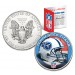 TENNESSEE TITANS 1 Oz American Silver Eagle $1 US Coin Colorized - NFL LICENSED