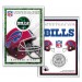 BUFFALO BILLS Field NFL Colorized JFK Kennedy Half Dollar U.S. Coin w/4x6 Display