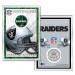 OAKLAND RAIDERS Field NFL Colorized JFK Kennedy Half Dollar U.S. Coin w/4x6 Display