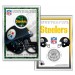 PITTSBURGH STEELERS Field NFL Colorized JFK Kennedy Half Dollar U.S. Coin w/4x6 Display