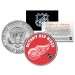 DETROIT RED WINGS NHL Hockey JFK Kennedy Half Dollar U.S. Coin - Officially Licensed