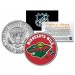 MINNESOTA WILD NHL Hockey JFK Kennedy Half Dollar U.S. Coin - Officially Licensed