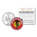 CHICAGO BLACKHAWKS NHL Hockey Illinois Statehood Quarter U.S. Colorized Coin - Officially Licensed