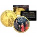 BARACK OBAMA - First Family - Presidential $1 Dollar U.S. Coin 24K Gold Plated