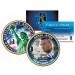 DEREK JETER 2-Sided Colorized 2007 Washington Presidential $1 Dollar U.S. Coin - Officially Licensed