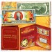 2020 Chinese New Year - YEAR OF THE RAT - Gold Hologram Legal Tender U.S. $2 BILL in Large Collectors Folio Display