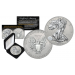 2016 American Silver Eagle Uncirculated 1 oz One Ounce U.S. Coin with Reverse Mirrored Imaging & Frosting Technology – SILVER EDITION (with BOX)