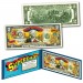 HAPPY FATHER'S DAY - #1 DAD- SUPER DAD - Genuine Legal Tender U.S. $2 Bill with Premium Display Folio & Certificate of Authenticity 